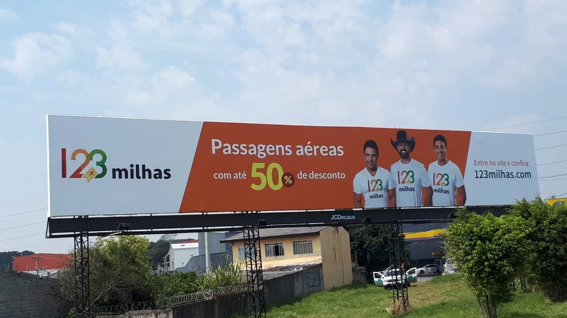 Outdoor da 123milhas (imagem 14 de 20).