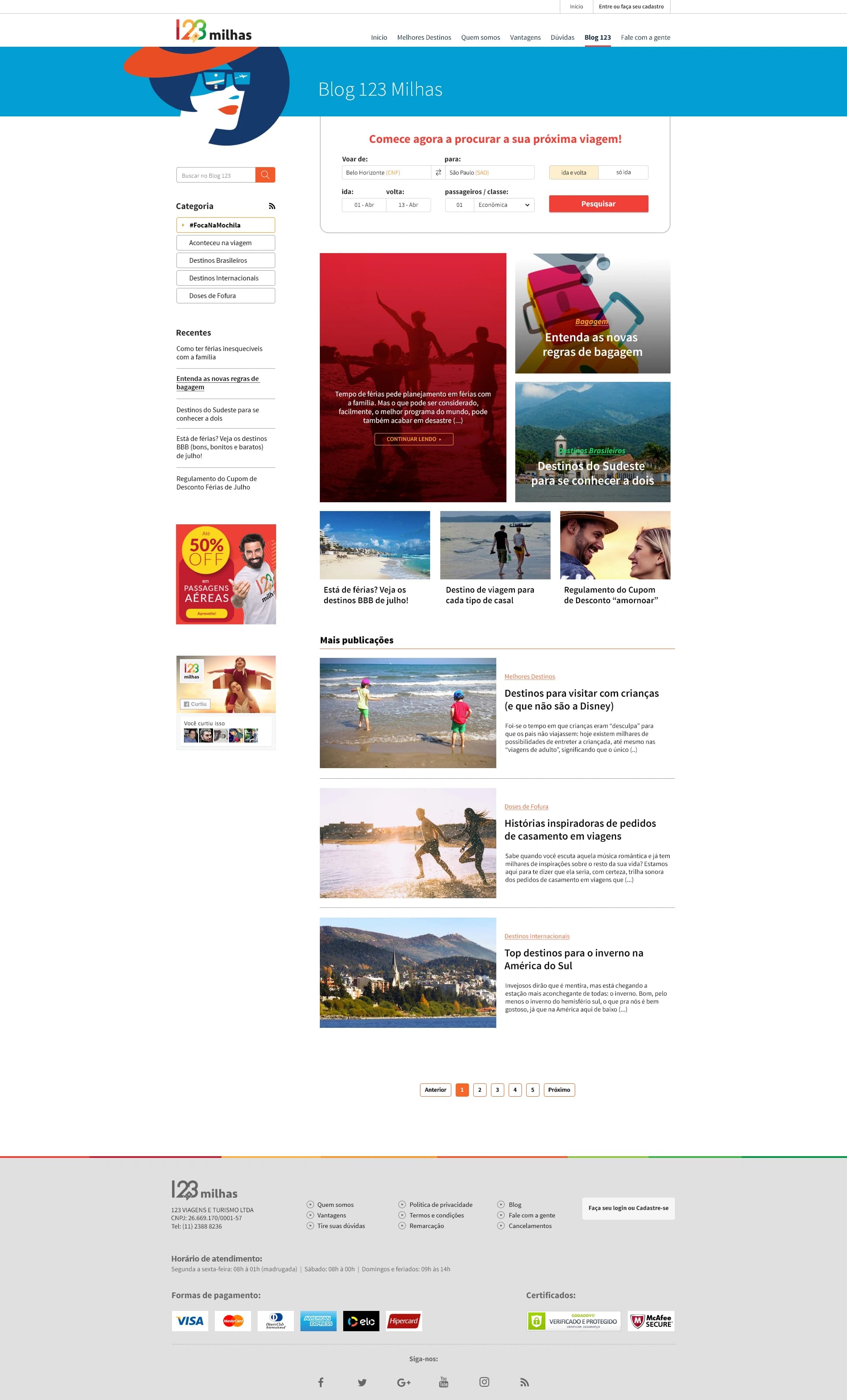 Blog da 123milhas (imagem 11 de 11).